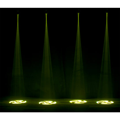 (2) Stinger Spot 30 White LED DMX Moving Head Lights