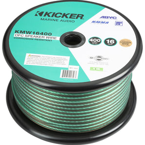 KICKER 47KMW16400 400 ft. 16 AWG Marine Speaker Wire KMW16400