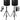 2 Avante Audio A10X 1000w 10" Active DJ PA Speakers+Stands+Microphone+Headphones