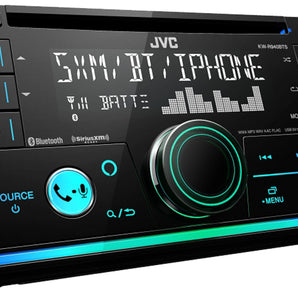 JVC KW-R940BTS 2-Din Bluetooth Car CD Receiver w/ USB/SiriusXM/Alexa/13-Band EQ