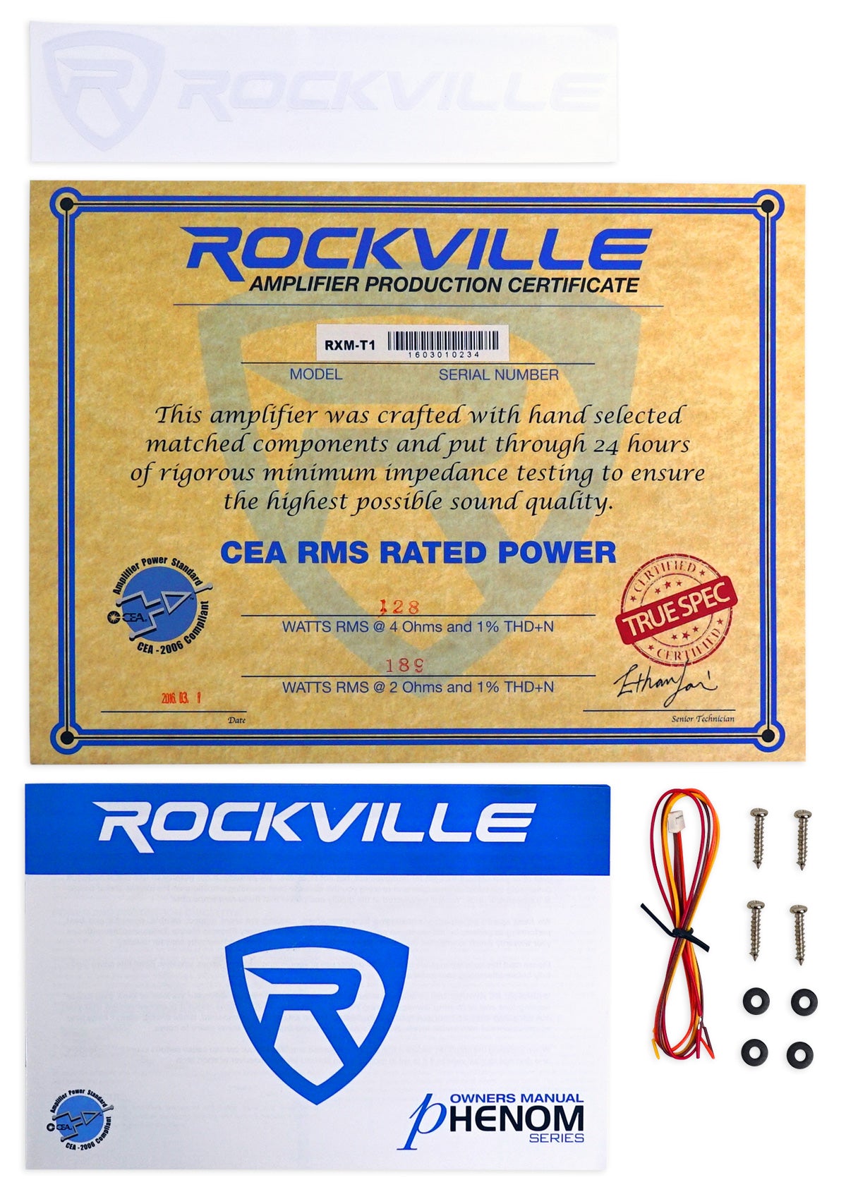 WB65KLED Black 2-Pack + RXM-T1 Bundle