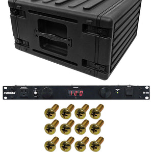 SKB 1SKB-R6 6U Space Molded Roto Rack Case + FREE Furman Power Conditioner