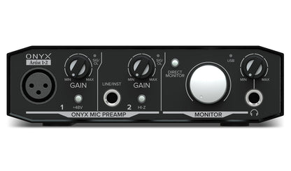 Onyx Artist 1.2 2x2 USB Audio Recording Studio Interface and Stand