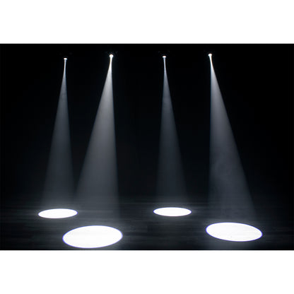 (2) Stinger Spot 30 White LED DMX Moving Head Lights