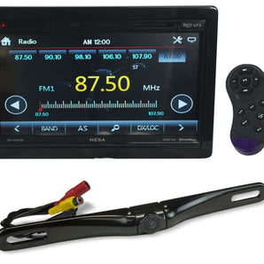 NESA NS-705NHB 7" Car Monitor w/DVD Bluetooth/GPS/Android PhoneLink+Backup Cam