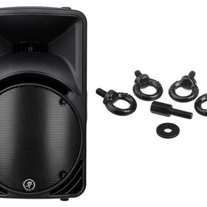 Mackie C300Z Compact 12" Passive 2-Way PA Speaker or Monitor+Eye Bolt Kit