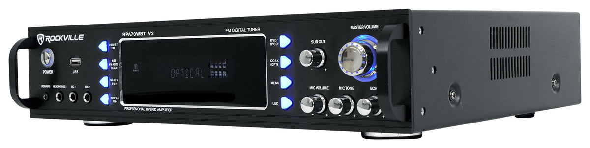 RPA70WBT V2 + (2) KB6 Black Speakers Bundle