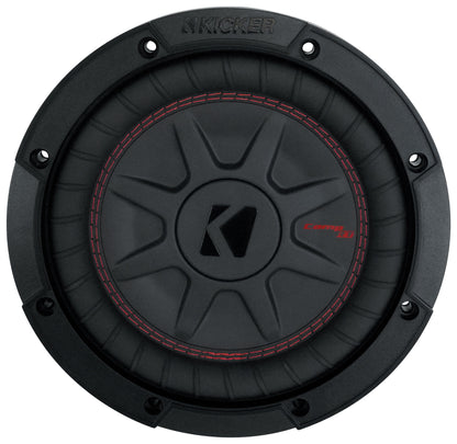 48CWRT82 Shallow 8-Inch Subwoofers, 750W Mono Amplifier & 4-Gauge Wiring Kit