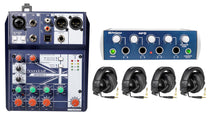 HD9/HP4 Headphone Pack with 5-Channel Podcast Mixer