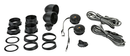 Kicker 51KST2004 0.75" Car Audio Tweeters w/Crossovers+Swivel Mount, 4ohm KST200