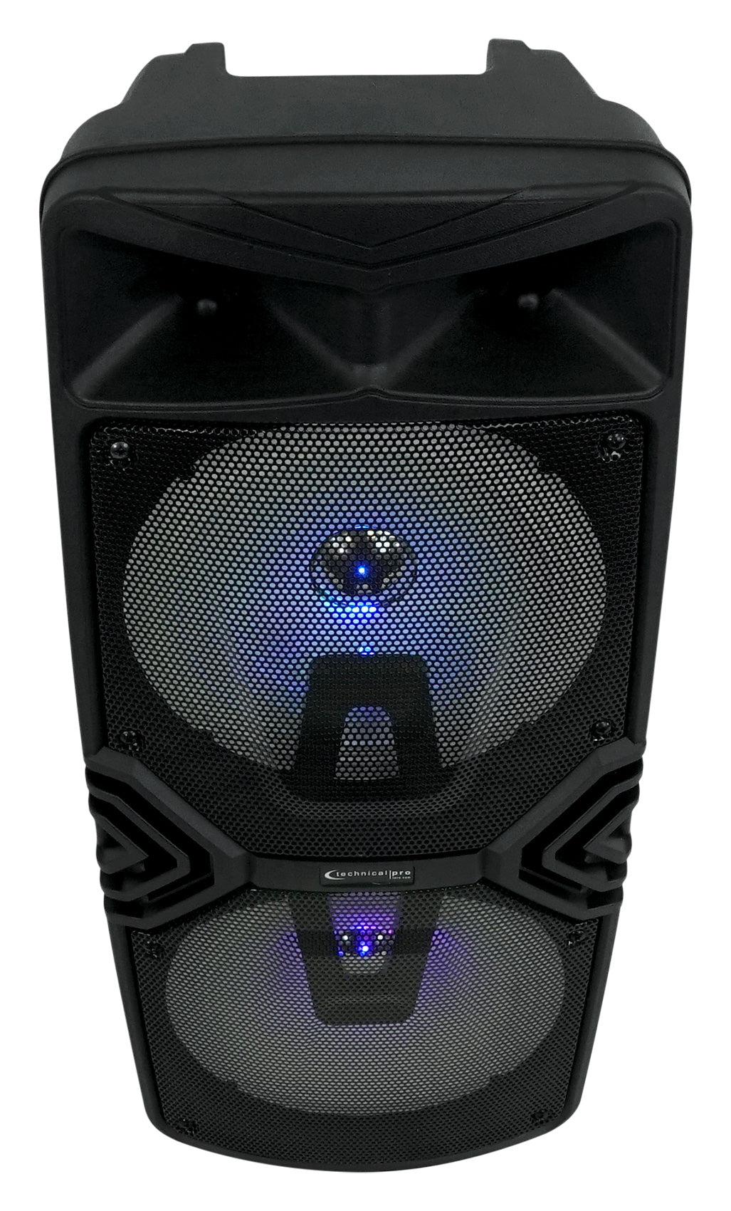 Dual 8" Karaoke Machine Bundle with Stand & (2) Microphones