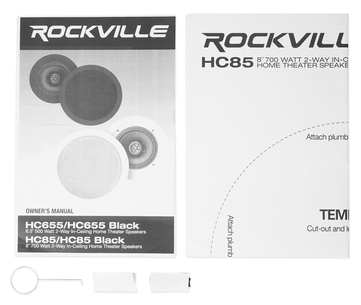 DV4000 4000W Home Theater DVD Receiver w/(4) 8" Black Ceiling Speakers