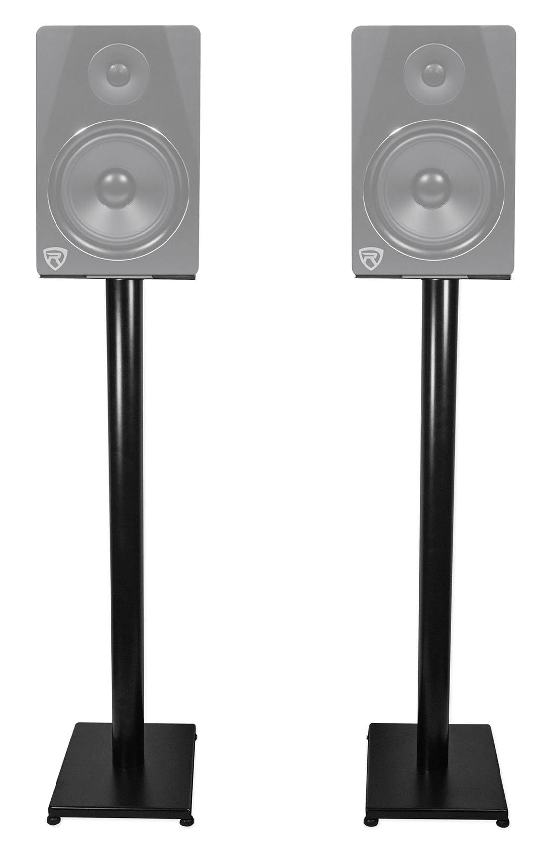 (2) HD5B 5" Powered Bluetooth Bookshelf Speakers w/37" Stands