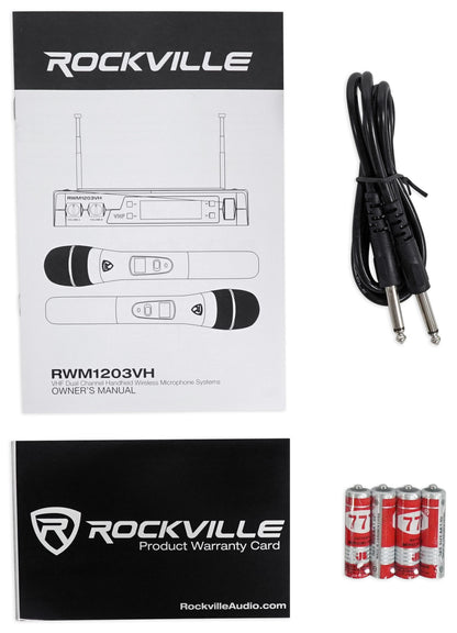 HTS820 5.1 System + RWM1203VH Wireless Microphones Bundle