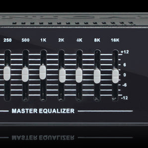 Technical Pro Bluetooth USB/SD Preamp Mixing Recorder w/2 Mic Inputs+9 Band EQ