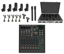ProFX10v3+ Mixer with 7-Piece Drum Mic Kit