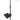 Rockville RVMIC1 Microphone Stand Dual Boom & Tripod Base+Clamp-On Utility Shelf