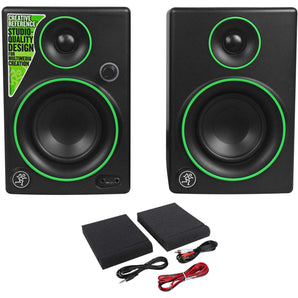 Pair New Mackie CR3 3" Creative Reference Multimedia Monitors Speakers (Pair)