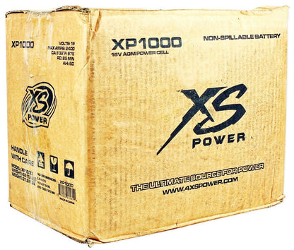 XS Power XP1000 2400W 16V Power Cell Car Battery Power System+Power/Ground Wires