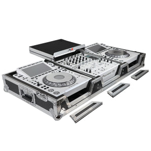 ProX XS-CDM3000WLT DJ Coffin Case for Pioneer Mixer DJM-900NXS2 and (2) CDJ-3000