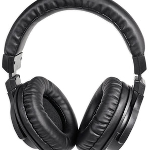 Rockville PRO-M50 Studio Headphones with Detachable Coil Cable, Case+Extra Ear Pad