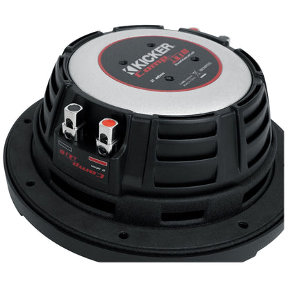48CWRT82 CompRT8 600W Shallow Slim 8-Inch Subwoofers, DVC 2-Ohm (Pair)