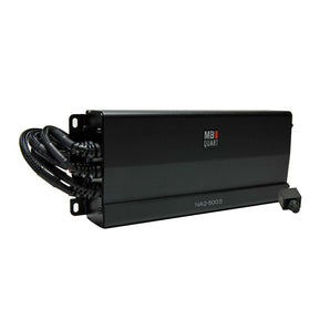 MB Quart NA2-500.5 500 Watt 5-Channel Amplifier+Amp Wire Kit For ATV/UTV/RZR