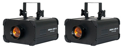 (2) Aqua LED 2.0 COB Multicolor Water Flow Effect Lights