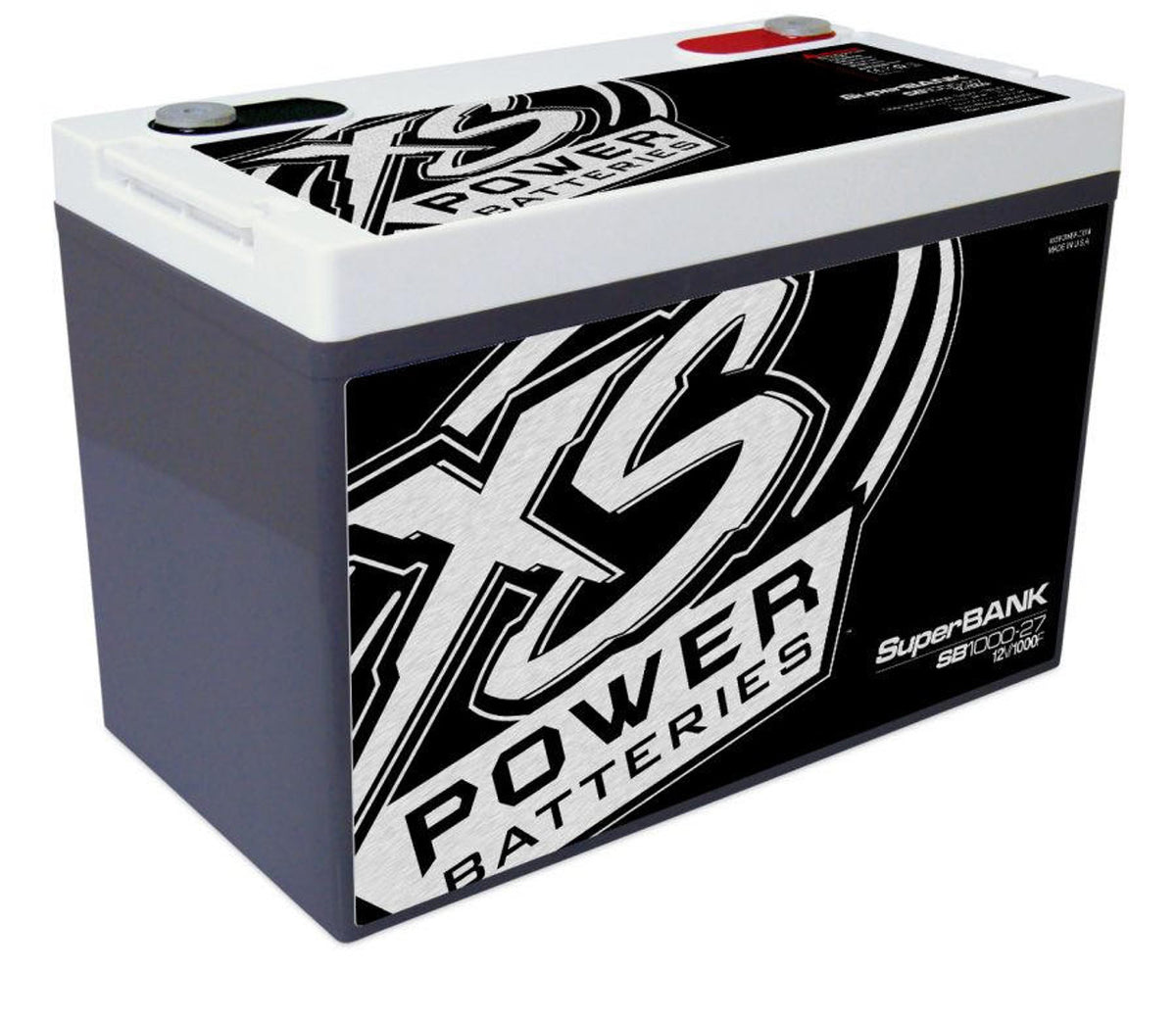 XS Power SB1000-27 12V 8000 Watt 1000 Farad Super Capacitor Bank