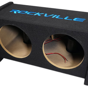 Dual Rockville RV12.2A ENC U 1.35 Cubic Ft Subwoofers Enclosure for 12" Subs