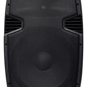 Rockville RAM15BT 15" Rechargeable Powered 800W PA DJ Speaker, 2 Mics, Bluetooth