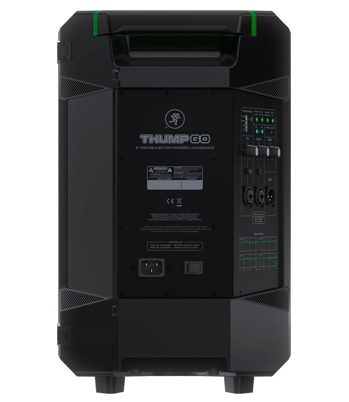 Thump GO Portable PA Speaker with Microphone and XLR Cable