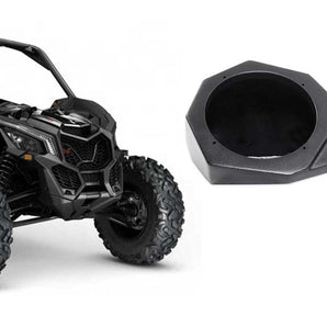 6.5" Kenwood Speakers for Can-Am Maverick X3+ Pod Enclosures Front Kick Panels