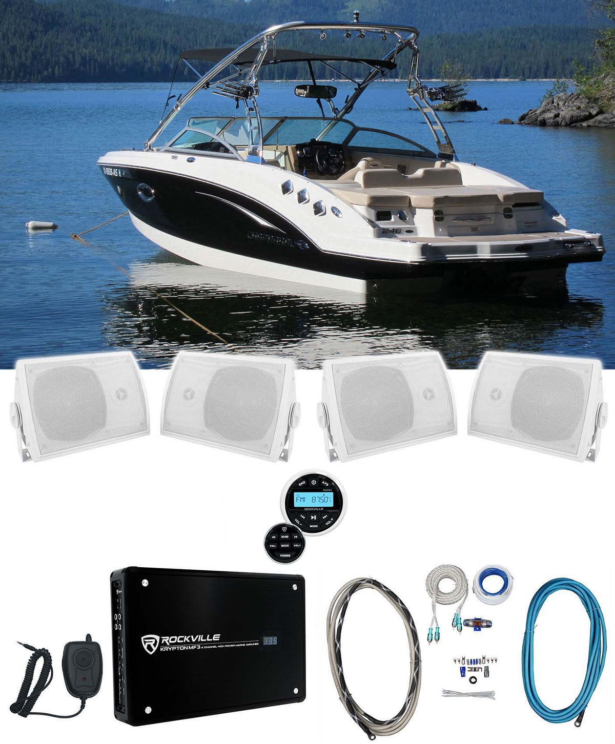 2-Pair HP5S+RXM-F3+RGHR2+RMWK4 V2 BOAT
