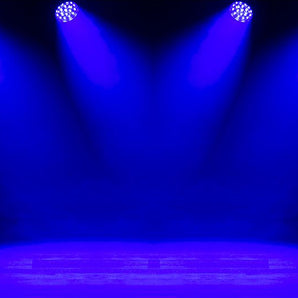 (2) American DJ ADJ Focus Flex L19 RGBL LED DMX Moving Head Lights w/Pixel FX