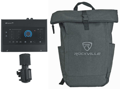 Quantum ES4 Recording Interface + Skylight Microphone + RPAK Backpack