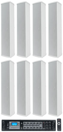 RCS650-6 + WET ARRAY 5 White 8-Pack
