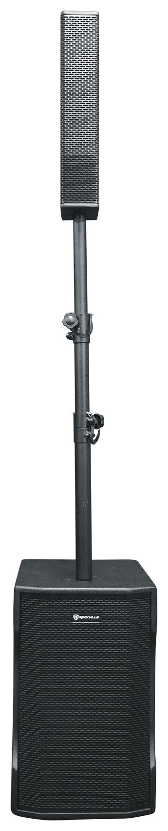 Rockville TITAN COLUMN 12 Karaoke Machine System+(2) Wireless Mics+Tablet Stand