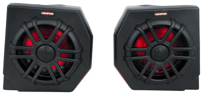 CANAMDEF65FE Speaker Pods + Bass Party 65 Bluetooth Speaker For Can-Am Defender