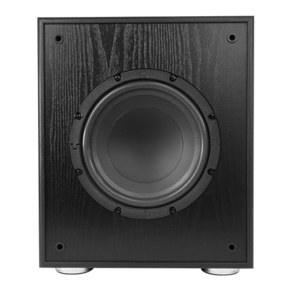 BluTube LED Tube Amplifier + (4) 5.25" Black Ceiling Speakers + 8" Subwoofer