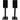 Pair Rockville RockShelf 58B Black 5.25" Home Bookshelf Speakers w/21" Stands