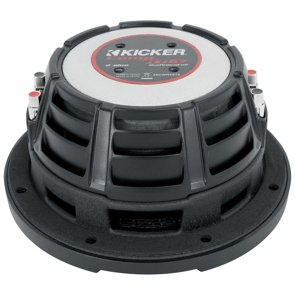 48CWRT672 6.75" Shallow Subwoofer + Mono Amplifier + Amp Kit