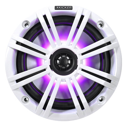 Kicker 6.5" LED Kick Panel Speakers fits 2014-2023 Polaris RZR / XP