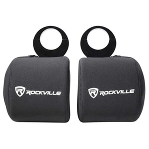 Rockville RWBC69 Neoprene Covers For 2 Boss MRWT69 6x9" Wakeboard Tower Speakers