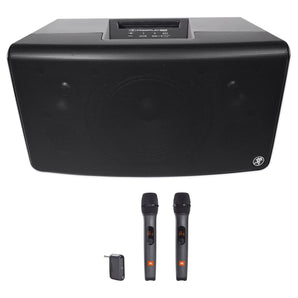 Mackie FreePlay LIVE 6" Rechargeable DJ PA Speaker w/Bluetooth+JBL Wireless Mics