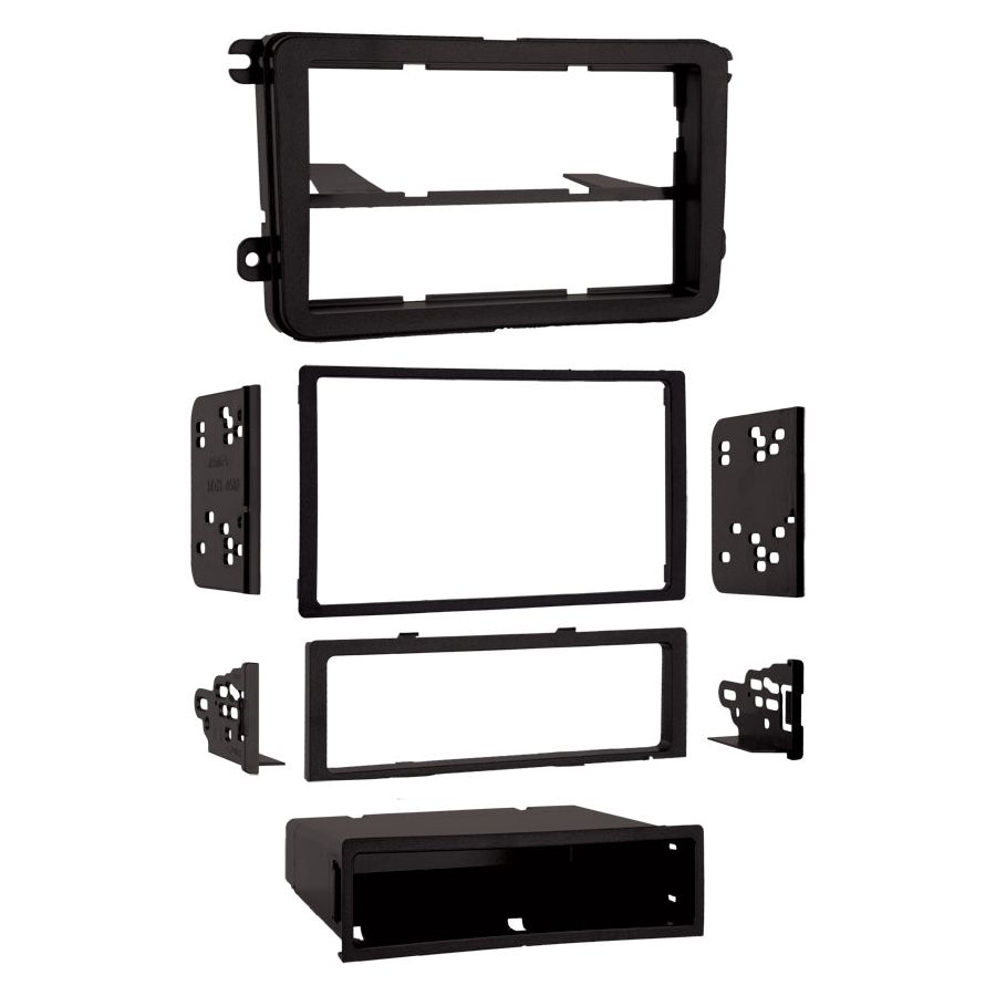 Metra 99-9011 Dash Kit SDIN/DDIN for 2005-12 Volkswagen Jetta/Passat/GTI/Rabbit