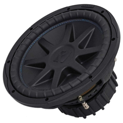50CVX124 COMPVX 12" Car Subwoofer with Mono Amplifier and Amp Kit
