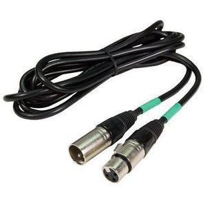 2  Chauvet DMX3P5FT 5 Foot DMX Lighting 3 Pin XLR Female to Male DMX Cables