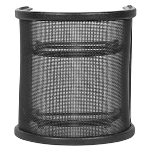 Rockville RockPop Curve Recording Mic Pop Filter Curved Mesh Windscreen in Black
