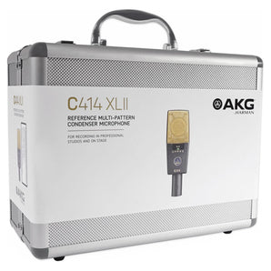 AKG C414 XLII Studio Condenser Microphone Recording Mic+Audio Technica Boom Arm